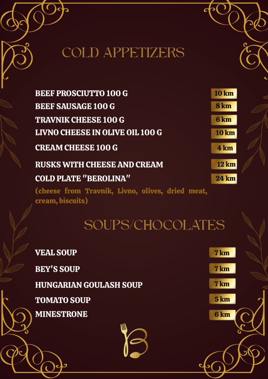 English menu page 3