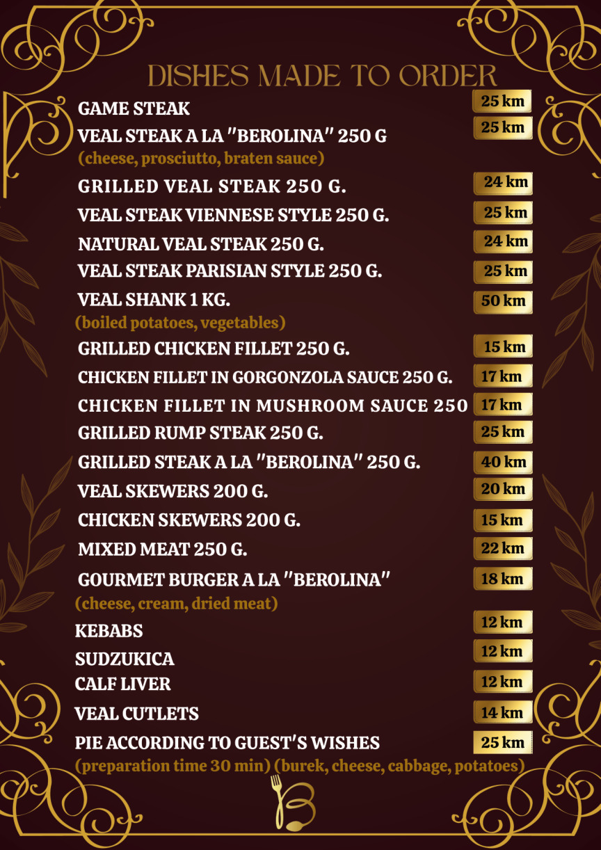 English menu page 4