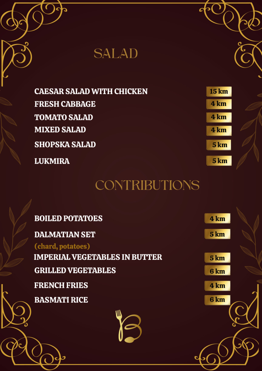 English menu page 5