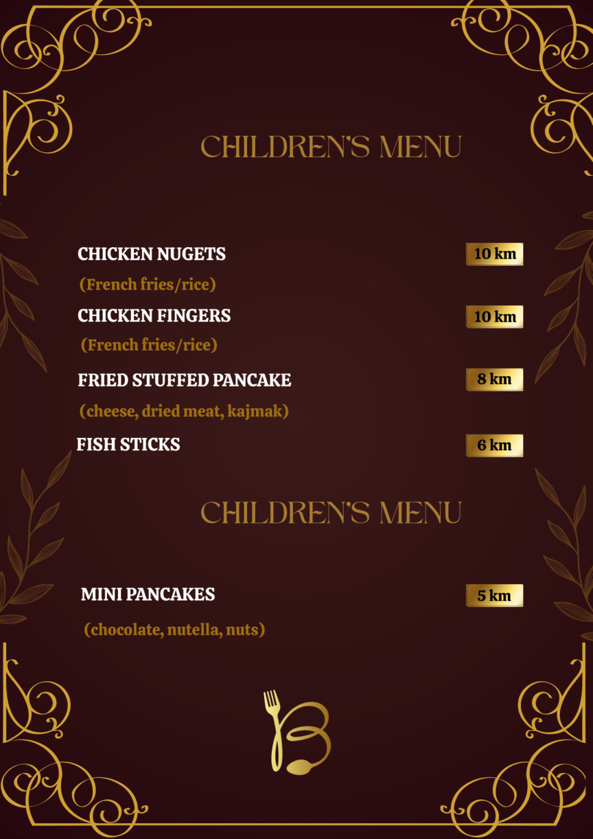 English menu page 6